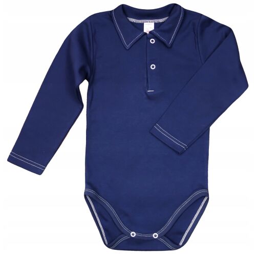 Body COLLAR Polo Sötétkék 104 KLEKLE 177947102 - Gyerek body