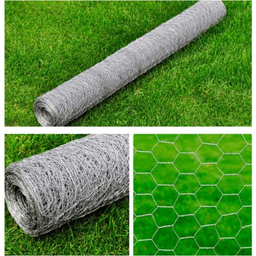 vidaXL ezüst színű horganyzott acél hálós kerítés 1 x 25 m 177988276 - Csirkeháló