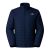 The North Face férfi Carto Triclimate kabát, sötétkék belső szigetelt kabát, elölnézet, kicsomagolva fehér háttéren