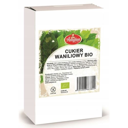 BIO BOURBON VANÍLIACUKOR 100 g - AMYLON 178008533 - Alapanyag sütéshez