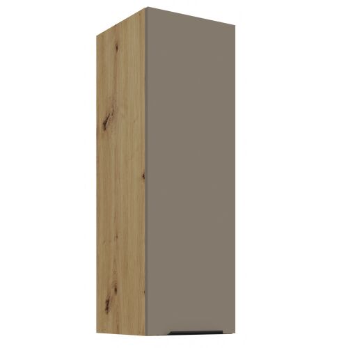 Felső szekrény, sandgrau/artisan tölgy, FRISBO 30 G-90 1F 178020218 - Konyha bútor