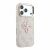 Guess PU 4G Resin Metal Logo tok iPhone 18 Pro Max készülékhez, rózsaszín 178039381