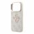 Guess PU 4G Resin Metal Logo tok iPhone 18 Pro Max készülékhez, rózsaszín 178039381