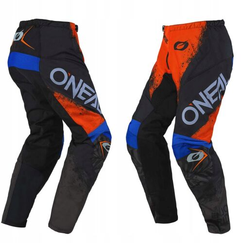 O'Neal Element Shocker Narancssárga KTM Cross Enduro QUAD S 30 Motocross Nadrág 178066554 - Motoros nadrág