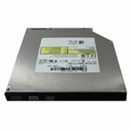 Dell 8x Slimline DVD+/- RW belső optikai meghajtó, döntött nézet, fehér háttéren - Belső optikai meghajtó
