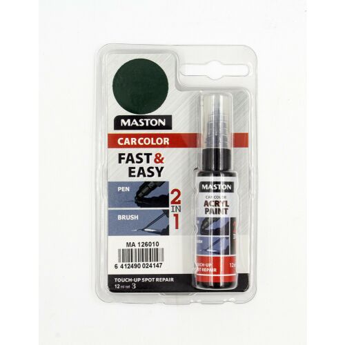 Maston, Javító Stift, 2in1, Sötétzöld, 12ml 178171214 - Autóápolási eszköz
