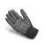 Back of Handy Tools work gloves with padded palm, size M, black and grey
