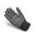 Back of Handy Tools work gloves with padded palm, size M, black and grey