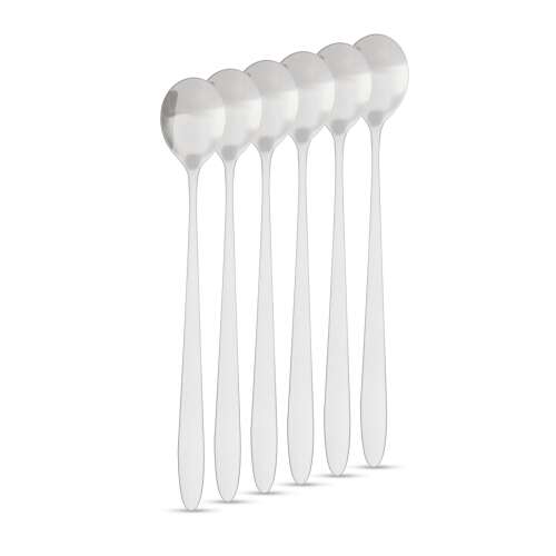 6 db Rozsdamentes Acél Kávékanál - 186 mm