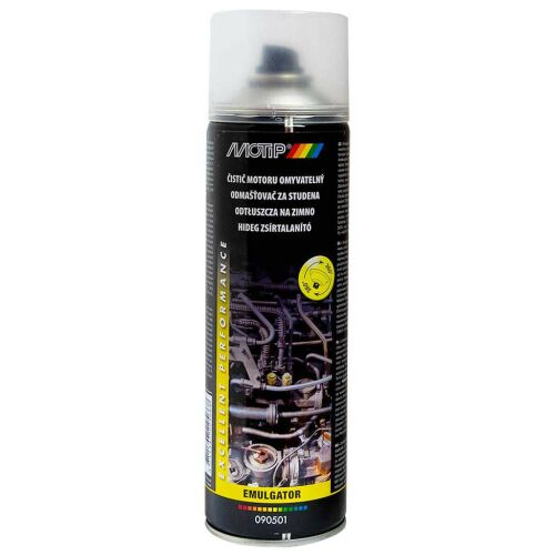 Motip Hideg Zsírtalanító 500ml spray flakon, kiváló teljesítmény olaj, zsír és viasz eltávolítására fémfelületekről, motoralkatrészekről és szerszámokról - Autóápolási eszköz