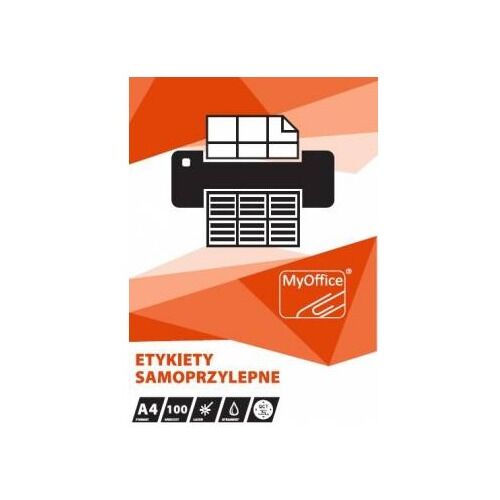 A4 MyOffice címkék 210 X 148 mm (100) 178228191 - Etikett címke