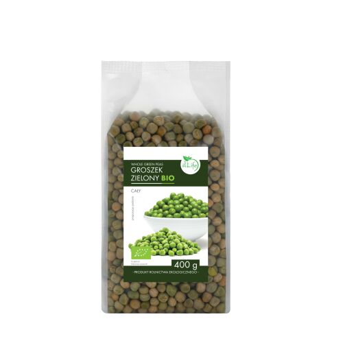 Egész bio zöldborsó 400g 178259049 - Hüvelyes