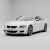 Fehér BMW M6 Cabriolet E64 2006-2010-től, a TeamCar ablaktörlő lapátokkal kompatibilis autómodell