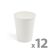 Paper Cups - White - 2.5 dl - 12 pcs / pack 83040084