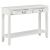 vidaXL fehér fa konzolasztal 110 x 35 x 80 cm 178281242
