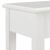 vidaXL fehér fa konzolasztal 110 x 35 x 80 cm 178281242