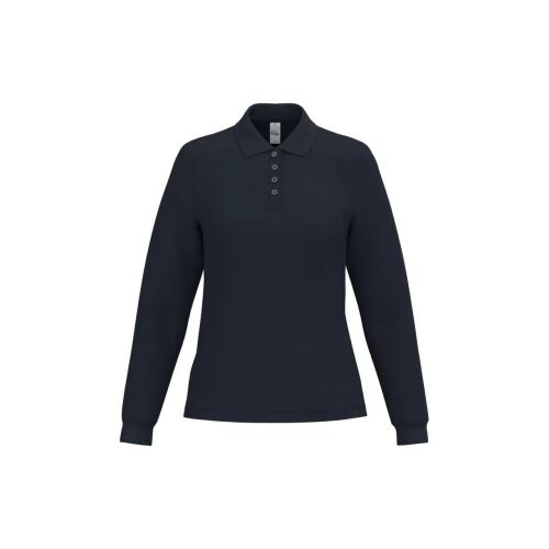iDeal Basic IB223 NŐI HOSSZÚ UJJÚ PIKÉ GALLÉROS PÓLÓ L 178297621 - Női hosszú ujjú felső