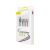 Baseus Fast 4in1 USB-C - 2xLightning - Micro USB adatkábel, 3,5A, 1,2m, fekete 178300090