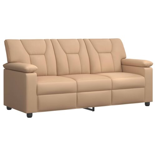 vidaXL Kanapé Cappuccino 191 x 85 x 93 cm Műbőr