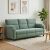vidaXL Kanapé Tengeri Zöld 214 x 85 x 93 cm Bársony 178306407