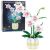 Építőkocka orchidea cserépben, rózsaszín-fehér, 616 elemes 178355176