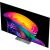 LG 77 hüvelykes OLED77C6ELB 4K UltraHD Smart TV felülnézeti szögben színes képernyővel