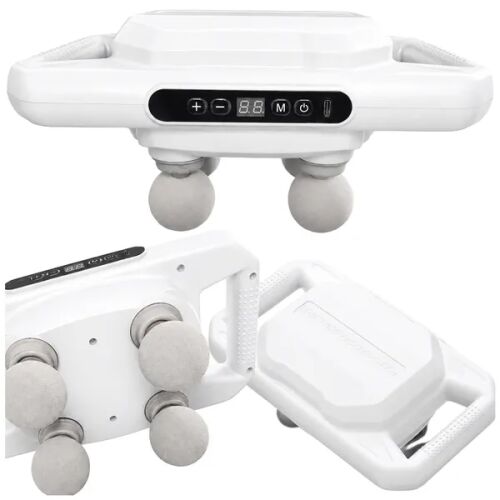 Akkumulátoros testmasszírozó 4 fejjel, 20 fokozattal, 6 programmal, USB-C 178656386 - Masszírozó gép