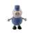 Figurka Comansi Peppa Pig Dziadek, 7cm, niebieski strój marynarski, zabawka dla dzieci