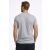 Retro Jeans férfi póló JERRY T-SHIRT, GREY MELANGE 180752294