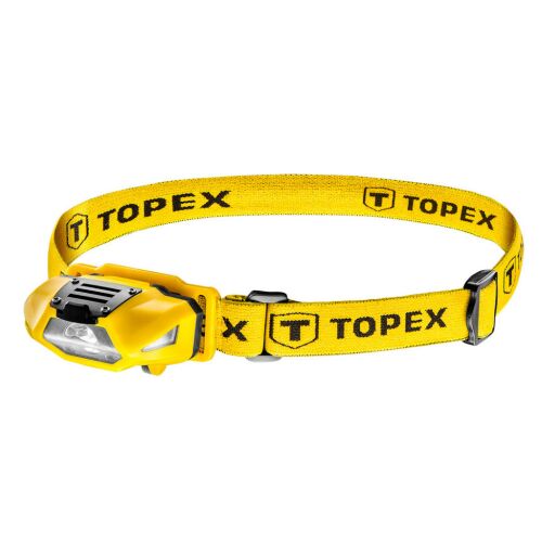70 lumenes fejlámpa, fehér + piros, 1 x AA elem 178683449 - Zseblámpa
