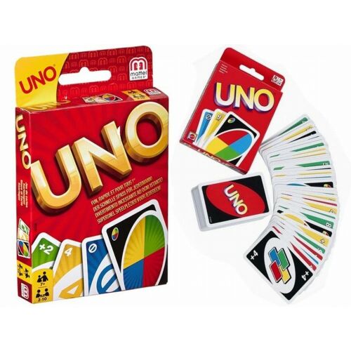 Mattel UNO kártyajáték klasszikus kiadás doboz és kártyák - Kártyajáték