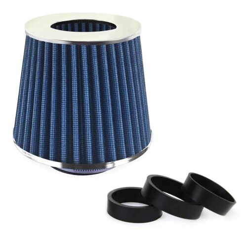 Kúpos kék légszűrő + 3 adapter 178687588 - Autó levegőszűrő
