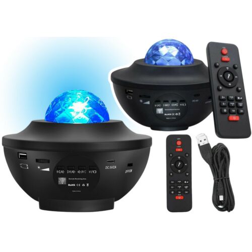 Csillagprojektor LED éjszakai fény Bluetooth hangszóró távirányítóval 178689034 - LEAN