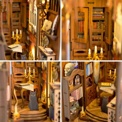 Book Nook Miniatűr Ház - Titokzatos Könyvtár 178703958 - 3D puzzle