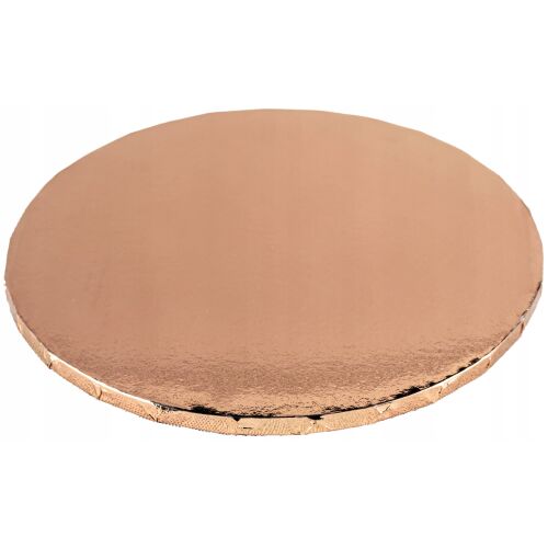 Tortalap, rozéarany, 25cm 178726344 - Sütemény alátét