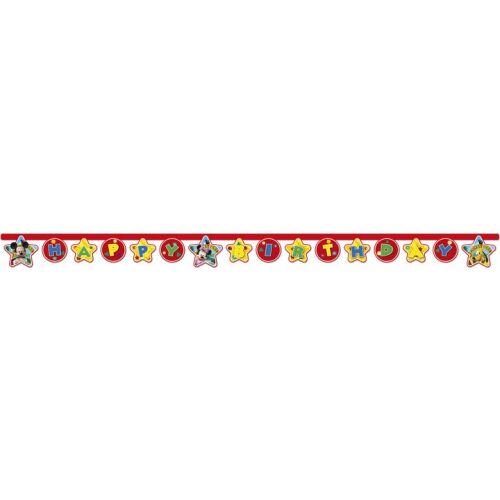 Transzparens - születésnapi felirat HB Mickey egér, 210 cm, 1 db. 178726670 - Party dekoráció