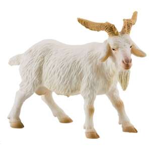 Bullyland Bakkecske játékfigura, white goat figurine, farm animal toy - Bullyland