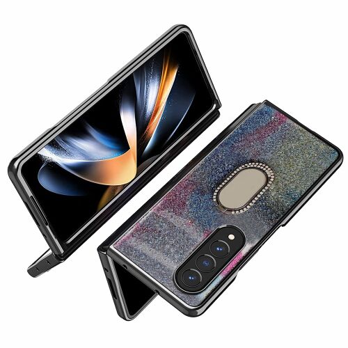 Strasszos tok Samsung Galaxy Z Fold4 5G-hez, E stílus 178760706 - Telefon