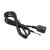 Tápkábel C14 AK-OT-10C CU 3x1mm 3m 178757673