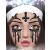 Halloween NUN csillámos arcmatricák 178762766