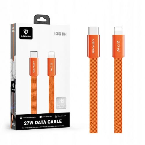 LENYES USB-C – Lightning kábel 27 W LC567 TC-I 178767523 - Lightning kábel