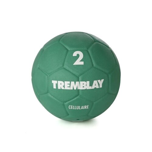 Tremblay celluláris gumi kézilabda labda 2-es méret zöld színben junior edzésekhez - Kézilabda
