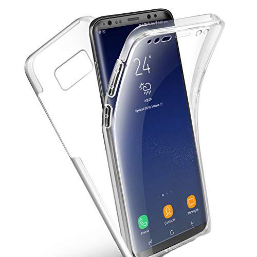 Husa Protectie 360° Fully PC & Glass (TPU + Plastic) Samsung Galaxy S8 Plus