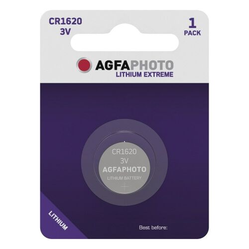 Gombelem AGFAPHOTO Lithium CR1620 1 darabos 178783520 - Elem