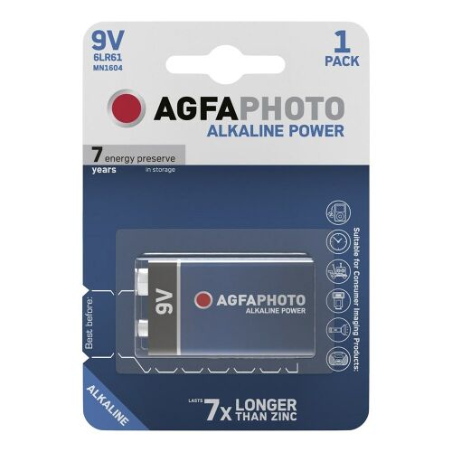 Elem AGFAPHOTO 9V 1 darabos 178783724 - Elem