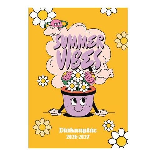 Diáknaptár, 2026/2027 tanév, B6, heti, TOPTIMER "Summer" 178790840 - Naptár