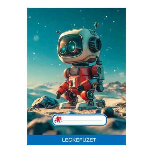 Füzet, tűzött, A5, lecke, 32 lap, ICO "Süni", robot 178804046 - Füzet