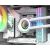 ID-Cooling CPU Water Cooler - FX240 INF WHITE (27.2dB; max. 98,54 m3/h; 2x12cm, A-RGB, fehér) 178804749