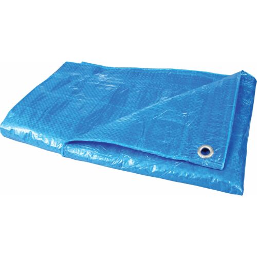 Kék Építőipari Ponyva 4x5m, Vízálló Takaróponyva