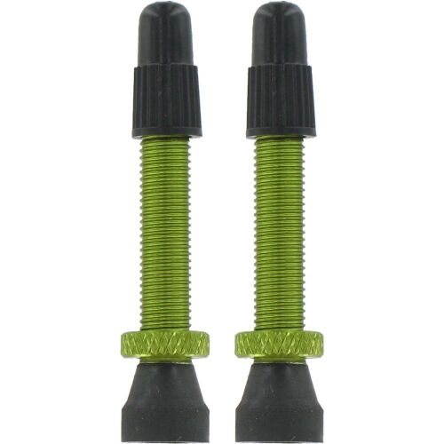 SZELEP VAR TUBELESS SZETT ALU 35MM 2DB ZÖLD 178823065 - Kerékpár szelep